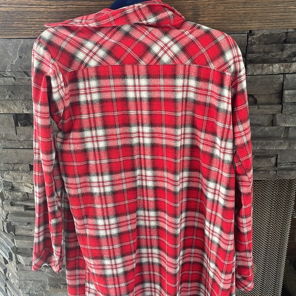 Red and white flannel. - Picture 3 of 3